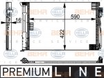 A/C Condensor E60 E61 E63 E64